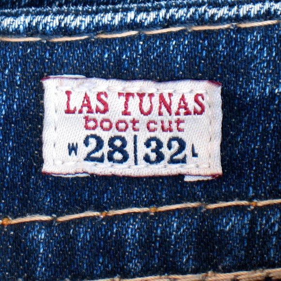 MEK DNM For Buckle Las Tunas Boot Cut Flaps Sz 28 - Picture 8 of 10
